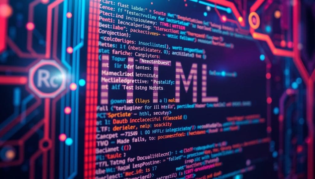 Code HTML généré par IA