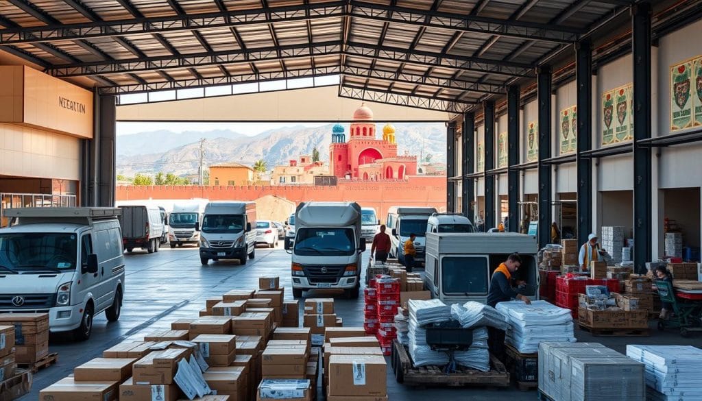 Logistique e-commerce Maroc